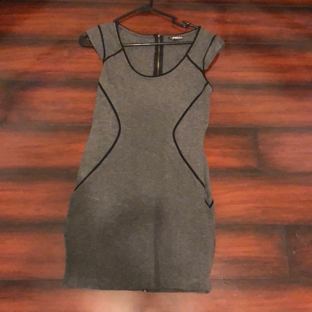 Express fitted above the knee dress